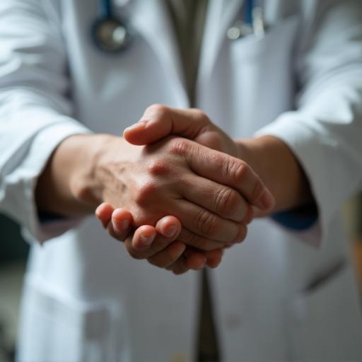 Image of a Doctor's hand